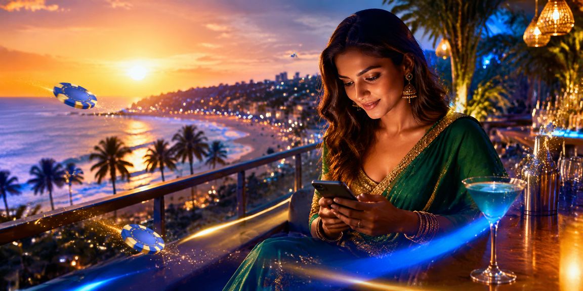 Teen Patti card game enjoyment on Goa beach